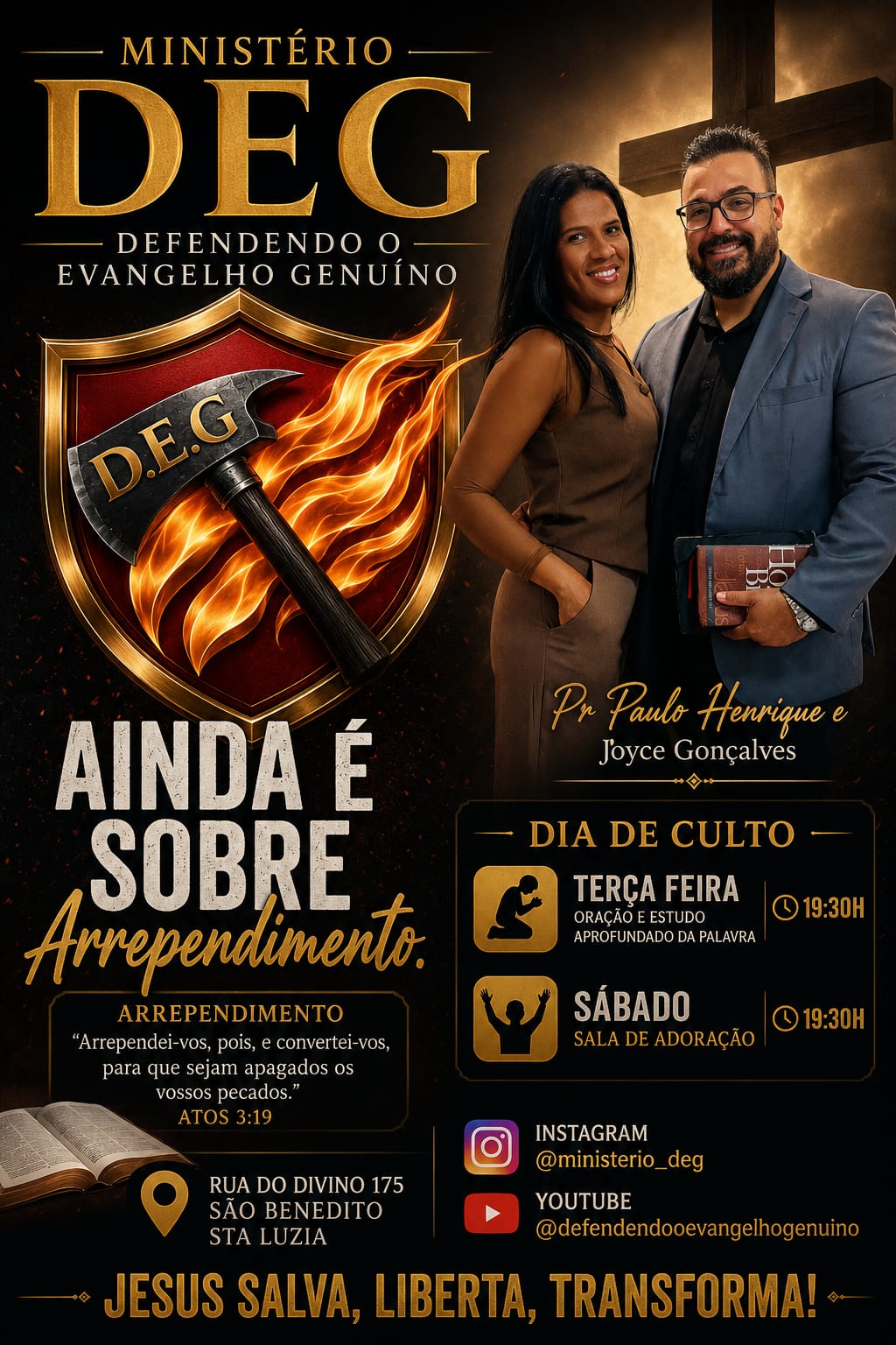 Pr. Paulo Henrique e Joyce Gonçalves